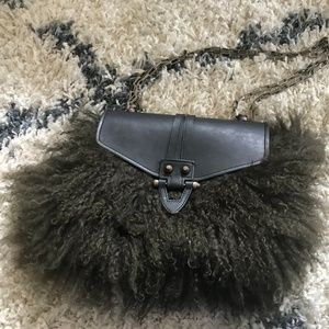 COPY - POUR LA VICTOIRE - FUR PURSE/CHAIN HANDLE